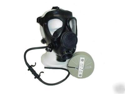 New israeli nbc M15 gas mask,1 filter & 1 drinking tube 