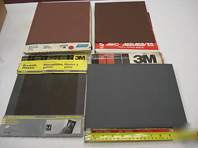 New mixed lot sanding abrasive sheets