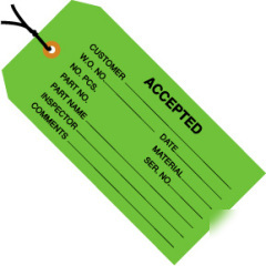 Shoplet select accepted green inspection tags prestru