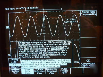 Tektronix TDS520B 500 mhz 4CH 1GS/s oscilloscope