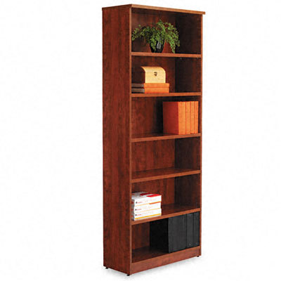 Valencia series bookcase/storage cabinet, 6 shelves mcy