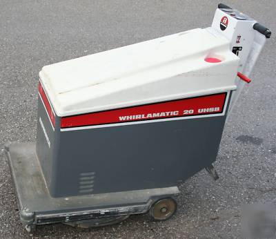 Whirlamatic advance floor baffing machine