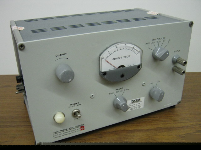 General radio 1390B random noise generator refurbished