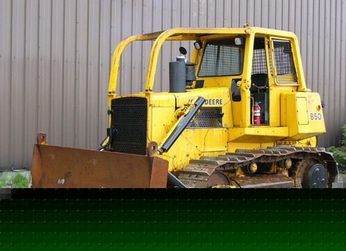 John deere 850 crawler dozer tractor winch 95% uc 