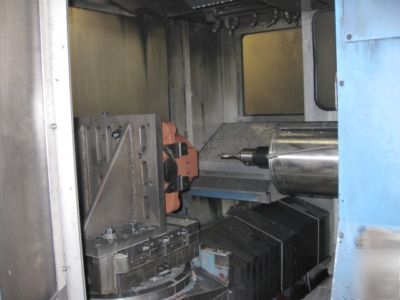 Mazak ultra 550 horizontal machining center probing