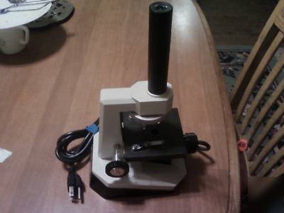 Meiji techno microscope~good cond~magnify 4X, 10X, 20X