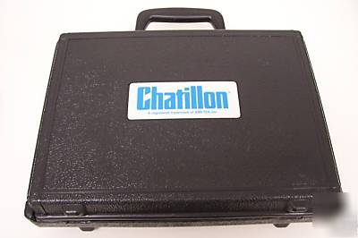 New chatillon e-dfe-100 digital force gage, 