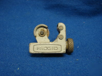 Ridgid model 104 tube cutter tubing pipe cut