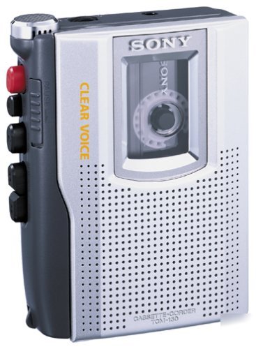 Sony voice recorder standard cassette tape tcm-150