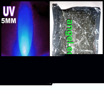 1000X ultra violet uv 5MM 2000MCD led lamp light leds