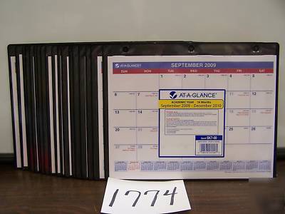 18PCS. at-a-glance monthly desk/wall calendar 16 months