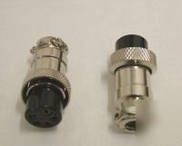 5 pin mic plug fits cobra piperock president 148 2000 