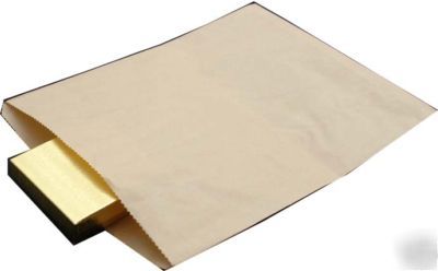 500 natural kraft 17X3X24 paper retail merchandise bags