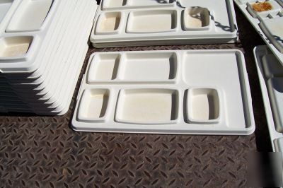 Divided food trays plate pertect temp therma system nsf