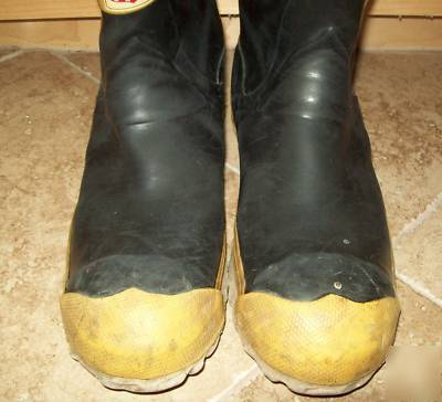 Firefigher turnout boots ranger firemaster 10 usa steel