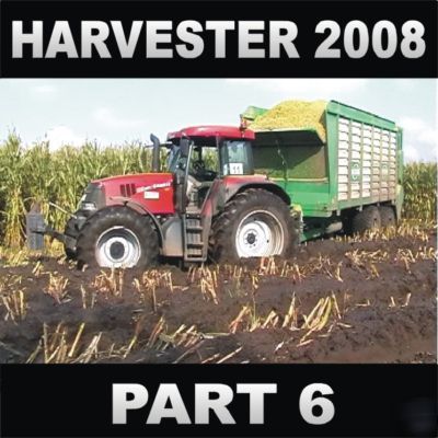 Harvester 2008 PART6 tractor film farming xerion 2X dvd