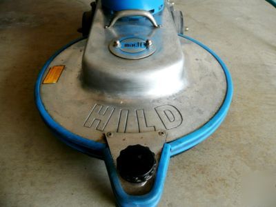 Hild hi-speed super deluxe floor buffer 1.5 hp motor