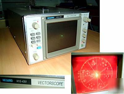 Meguro mvs-4351 vectorscope (vector scope) mvs 4351