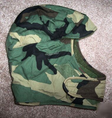 Military surplus camo insulating helmet hardhat liner 