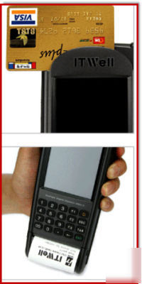 Mobile point of sale xpda credit card scanner & printer
