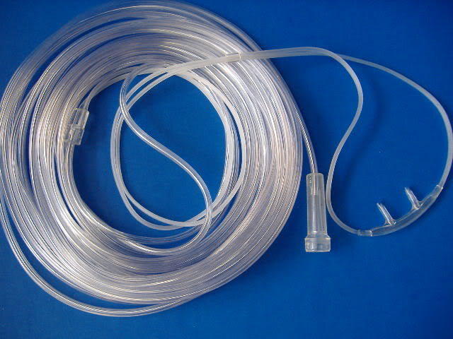 Nasal micro cannula, 14 feet, adult