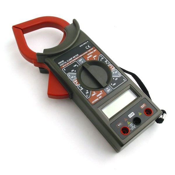 Ac dc ammeter voltmeter resistance multimeter amp meter