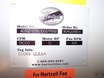 Hartzell vacuum exhaust / circulation 1.5