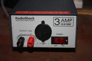Icom r-100 scanner w / 13 volt pwr supply very rare 