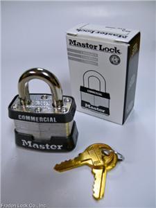 Master #3 number 3 laminated steel padlock 