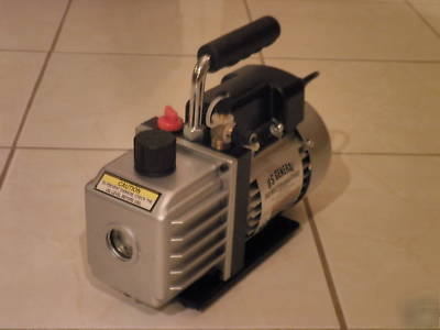 New a/c rotary vane vacuum pump 2.5 cfm hvac