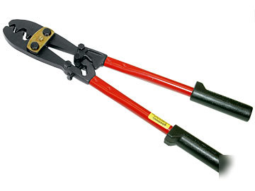 New klein large crimp tool - compound-action