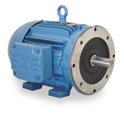 New weg 00318EP3E182TC 3-phase motor 3 hp 1765 rpm