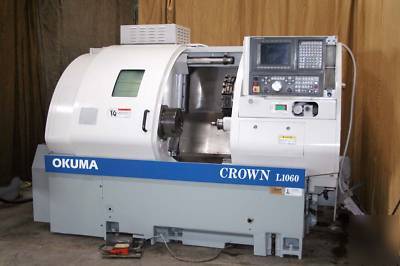 Okuma crown L1060 762S-bb 2-axis cnc turning center