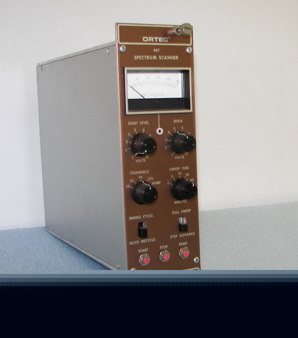 Ortec 487 spectrum scanner nim bin module canabera