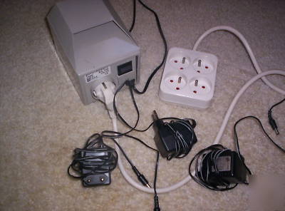 Power autotransfer,type BA100 w/socket & 3 adapters