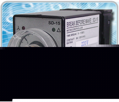 Star delta timer + 8 pin socket(60S)4102W-sd