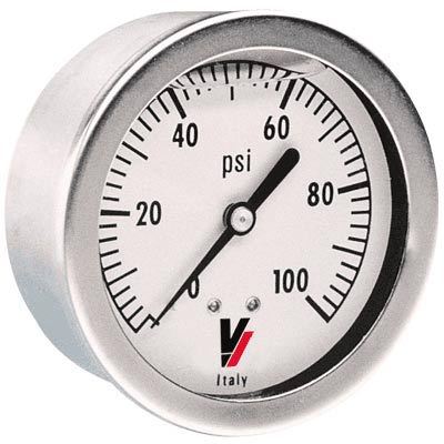 Valley panel mount glyc. filled gauge 0-1000 psi