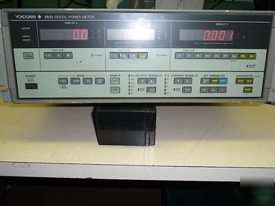 Yokogawa 2533 digital power w/manual 0.1%30-600V 20A 