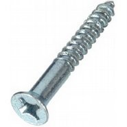 200 zinc flat countersunk phillips wood screw #14 x 3