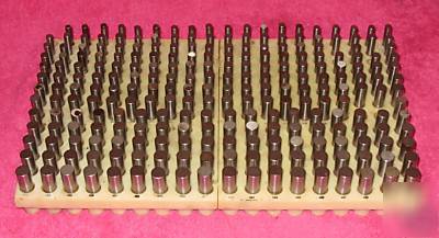 250 set 0.250-0.500 gauge round pin measurement inspect