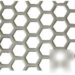 3003 hex perforated aluminum sheet .032