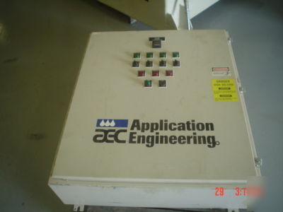 Aec cooling tower 75 ton & control panel.