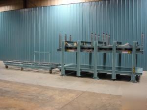 Black brothers 5' x 12' end loading pod press