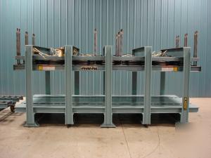 Black brothers 5' x 12' end loading pod press