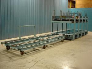 Black brothers 5' x 12' end loading pod press