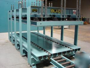 Black brothers 5' x 12' end loading pod press