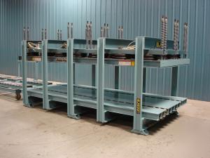 Black brothers 5' x 12' end loading pod press