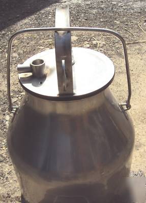Delaval goat milking milk farm eq stainless pail bucket