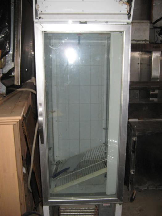 Glass door freezer beverage air display CFG24-1 $9000