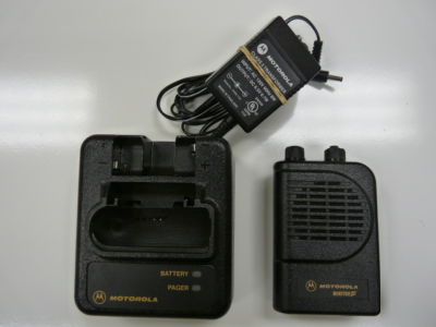 Motorola vhf minitor iii 2CH pager minitoriii 3